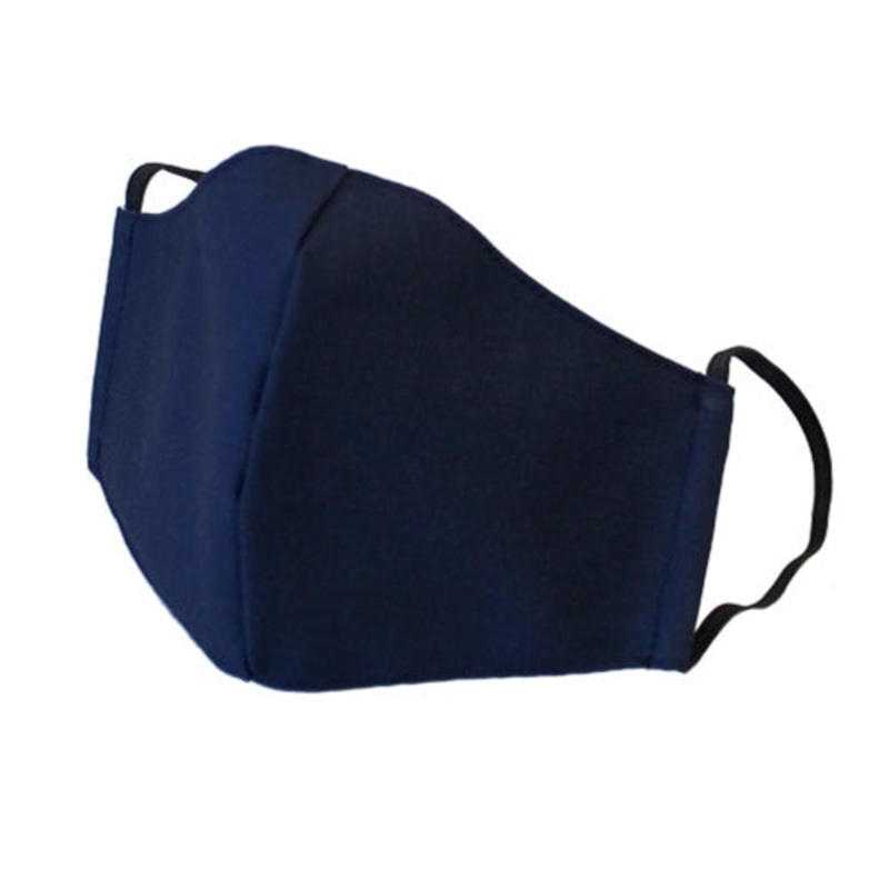 Premium Uniforms Reusable Face Mask, Small, Navy
