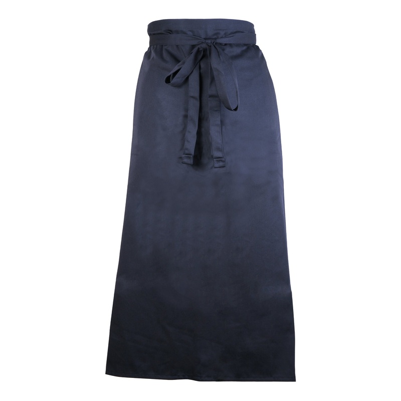 Mercer Genesis Bistro Apron, 2 Sided, Navy