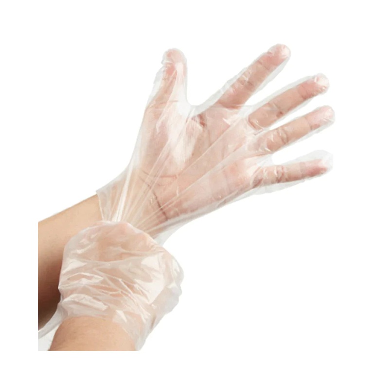 Globe Polyethylene Gloves, Powder-Free, Large, Clear (500-pack)
