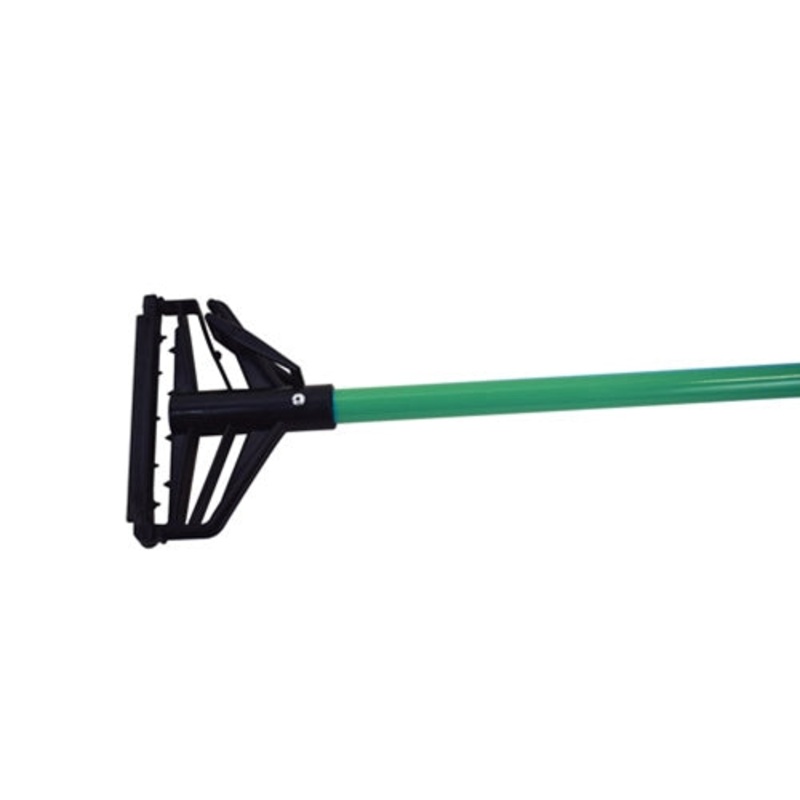 Globe Quick Release Mop Handle, 60", Fiberglass, Green