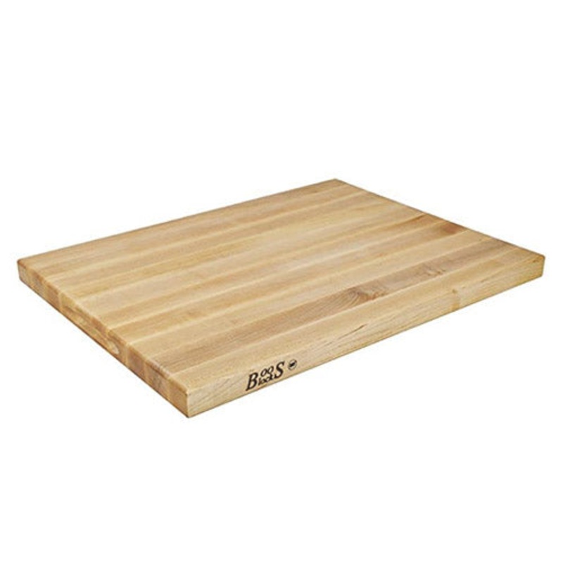 John Boos Reversible Cutting Board, 20" x 15" x 1 1/2", Edge Grain Maple