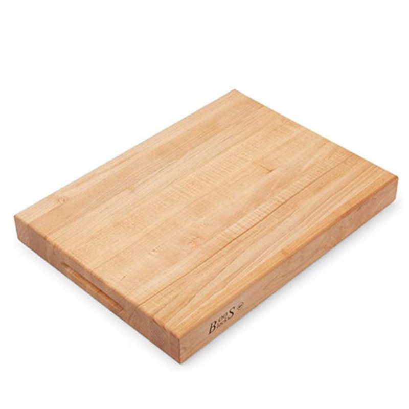 John Boos Reversible Cutting Board, 24" x 18" x 2 1/4", Edge Grain Maple