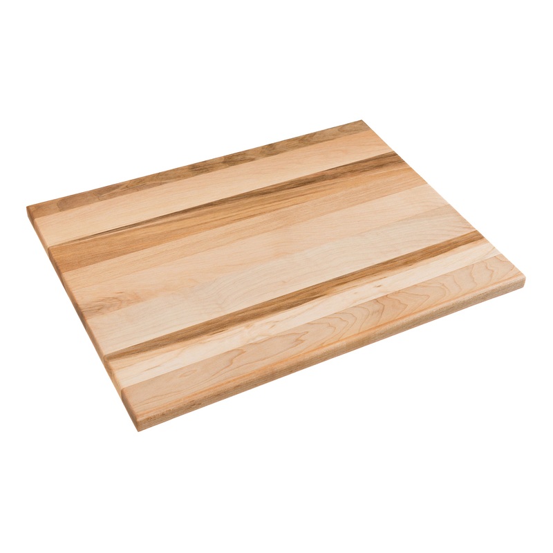 Labell Utility Cutting Board, 12" x 16" x 3/4", Edge Grain Maple