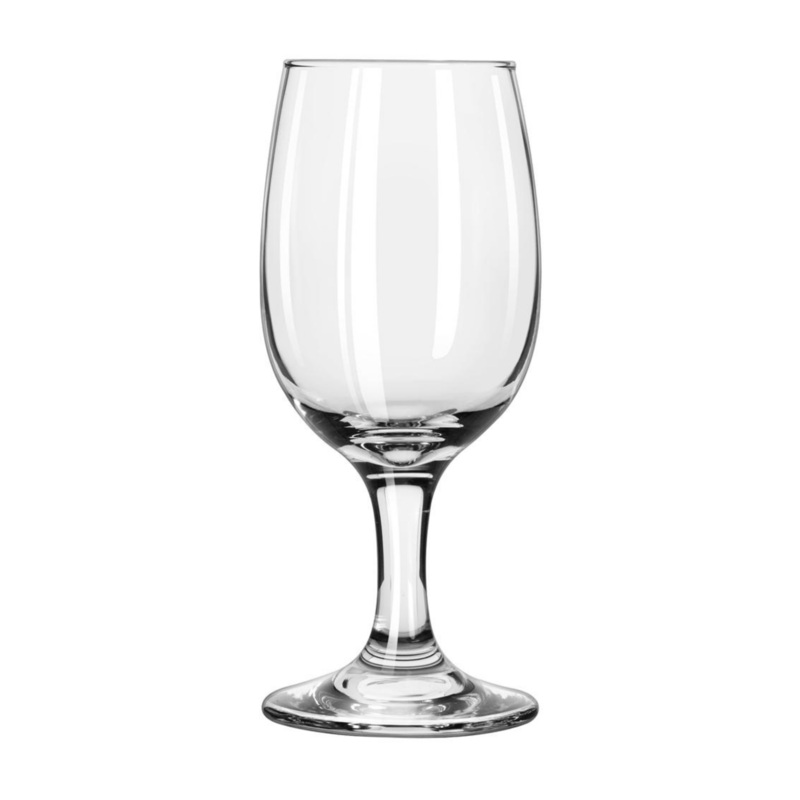 Libbey Embassy Wine Glass, Tall, 8.5 oz (24-pack)