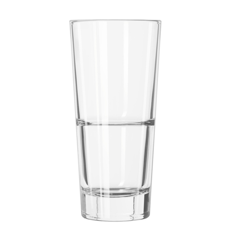 Libbey Endeavor Stackable Beverage Glass, 14 oz (12-pack)