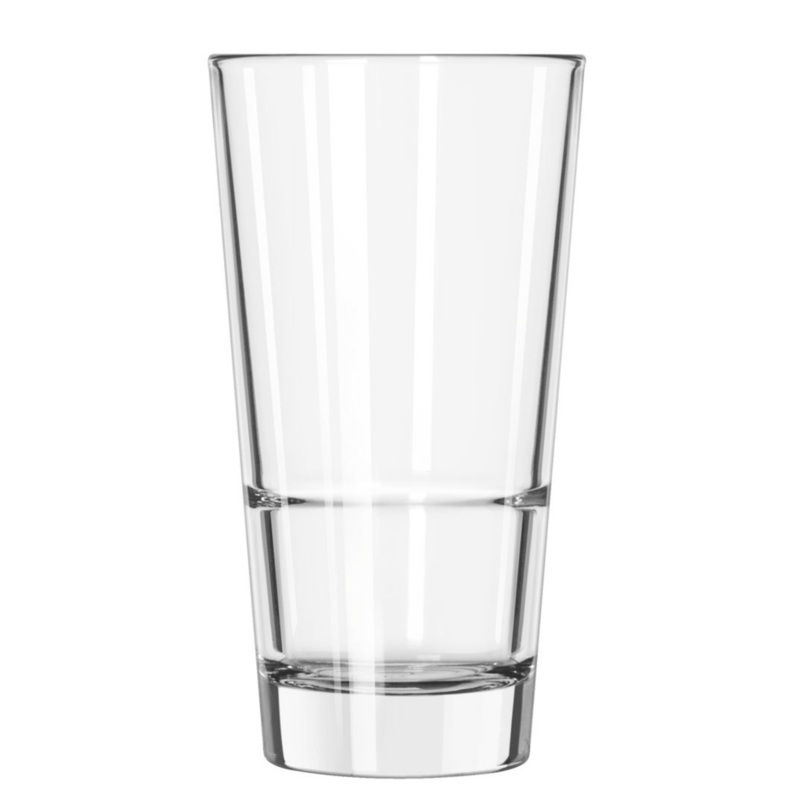 Libbey Endeavor Stackable Beverage Glass, 16.5 oz (12-pack)