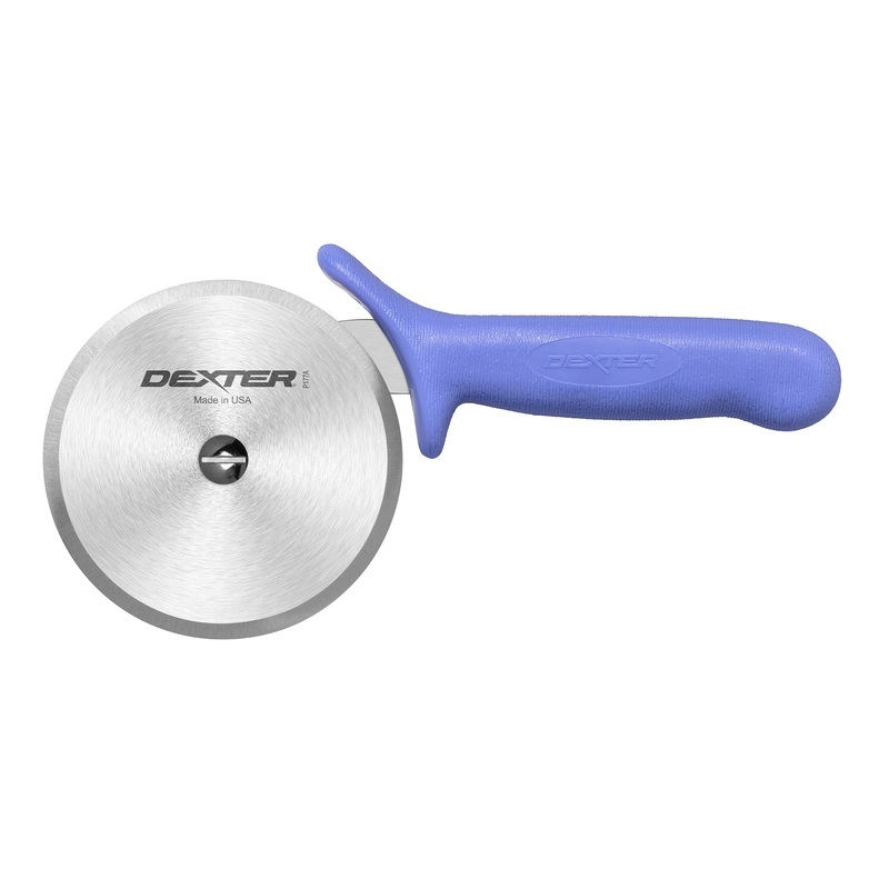 Dexter Sani-Safe Pizza Cutter, 4" Blade, Purple