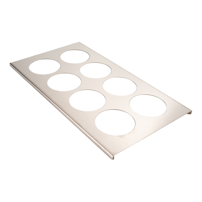 FIFO Bottle Organizer for FIFO Bottles 12 oz & 16 oz, 8 Holes, Lid Only