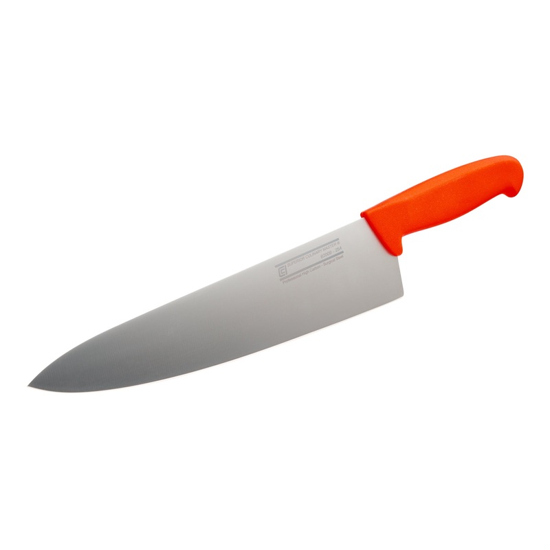 Canada Cutlery Euro Culinary Chef Knife, 10", Red