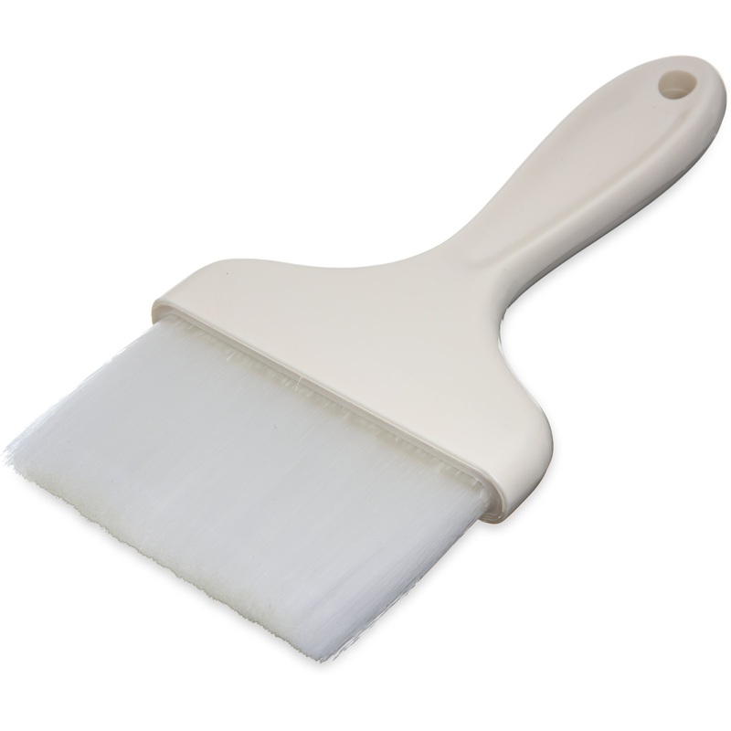 Carlisle Galaxy White Pastry Brush, 4"