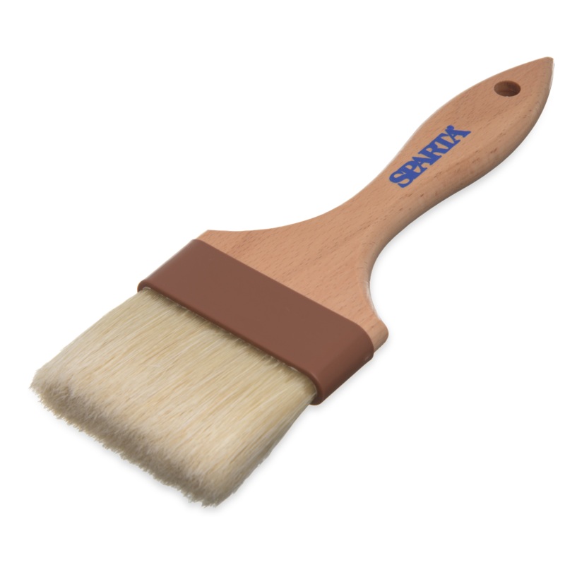 Carlisle Sparta Flat Boar Bristle Brush, 3"