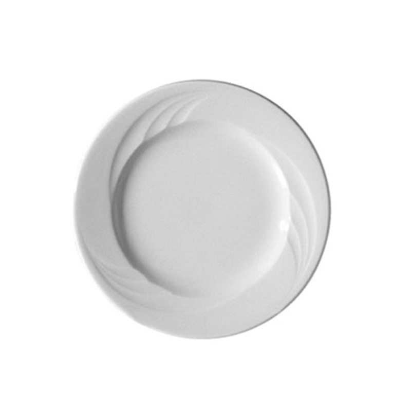 Continental China Everest Plate, 6.75", White (24-pack)