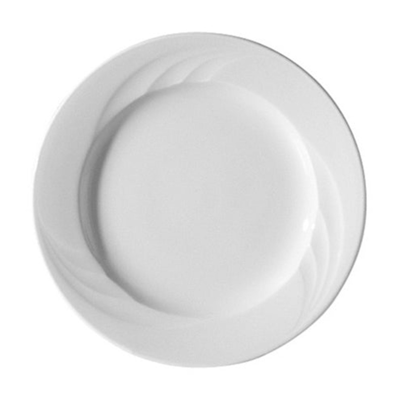 Continental China Everest Plate, 9", White (24-pack)