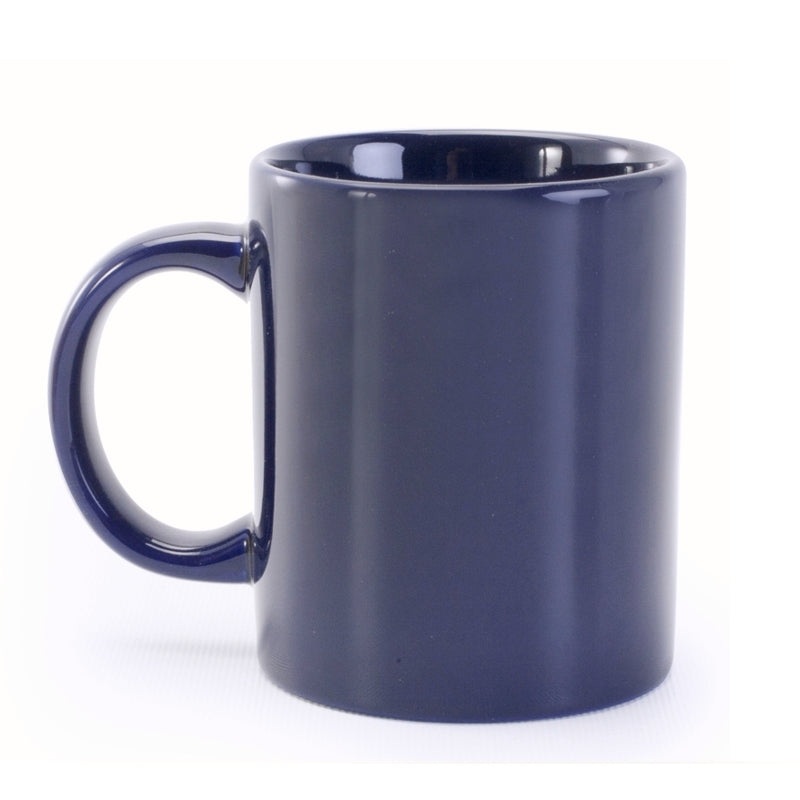 Danesco Mug, 11 oz, Stoneware, Blue