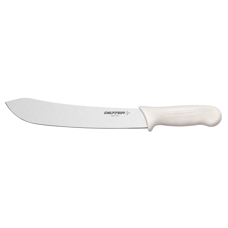 Dexter Sani-Safe Butcher Knife, 10", White