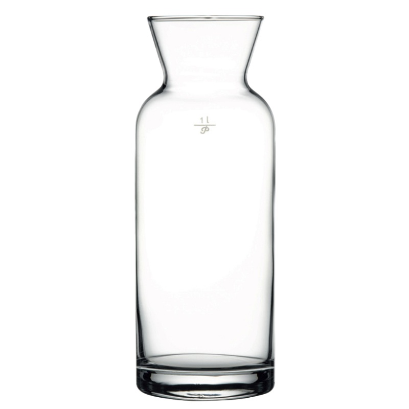 Browne Village Carafe w Pour Lines, 17 oz (6-pack)