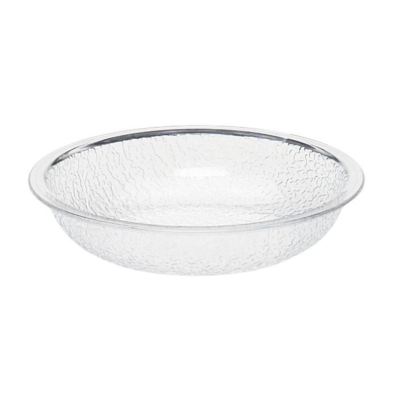 Cambro Camwear Round Pebbled Bowl, 18", Plastic