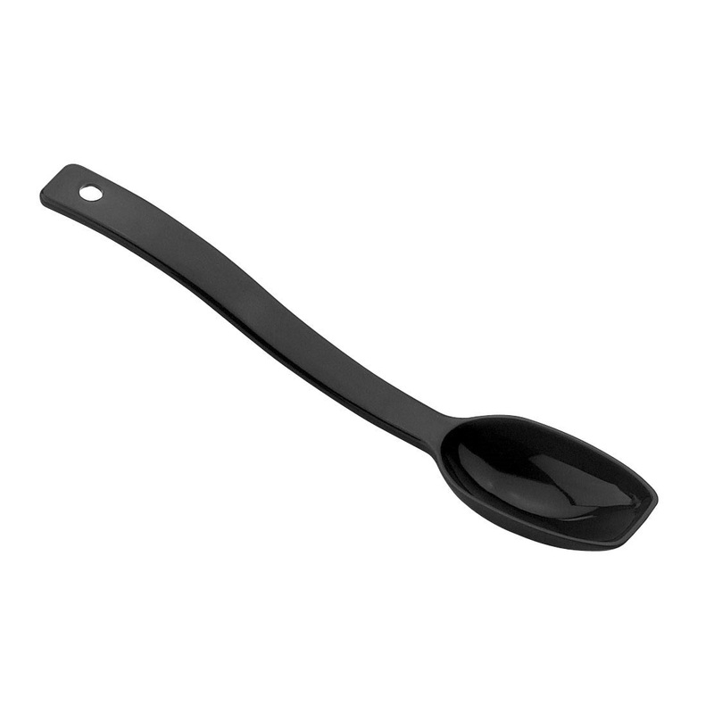 Cambro Camwear Serving Spoon, 8", Black