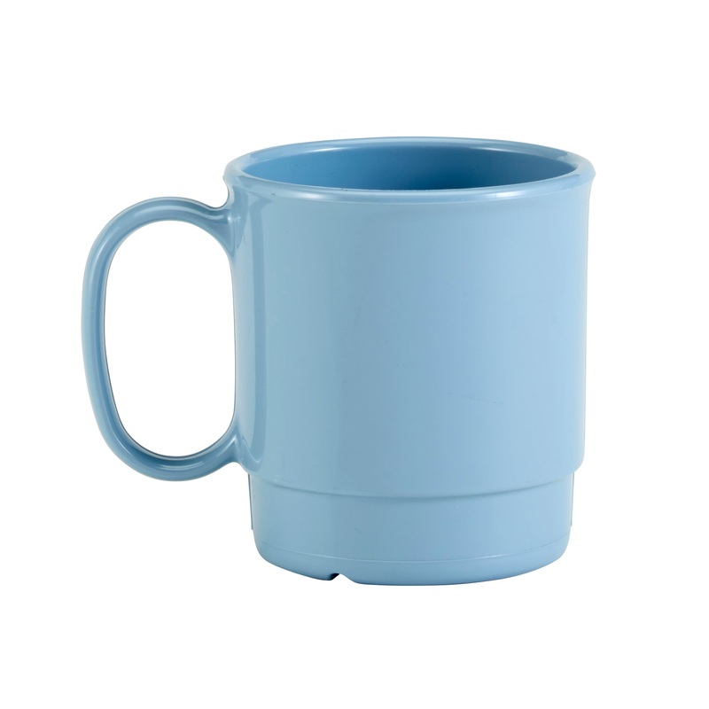 Cambro Camwear Stacking Cup, 7.5 oz, Blue