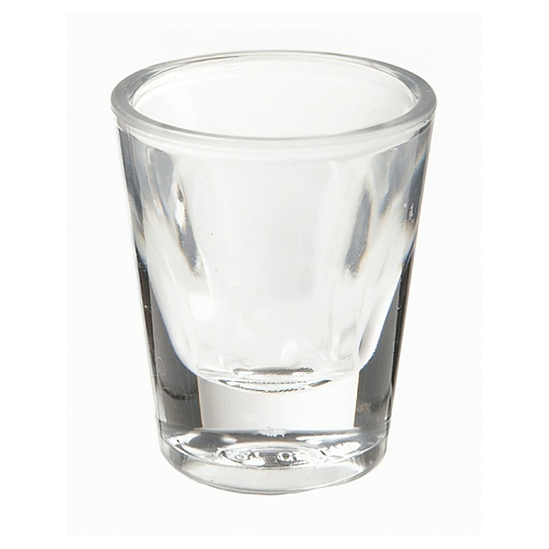 G.E.T. Roc 'n Roll Plastic Shot Glass, 1 oz, Clear (24-pack)