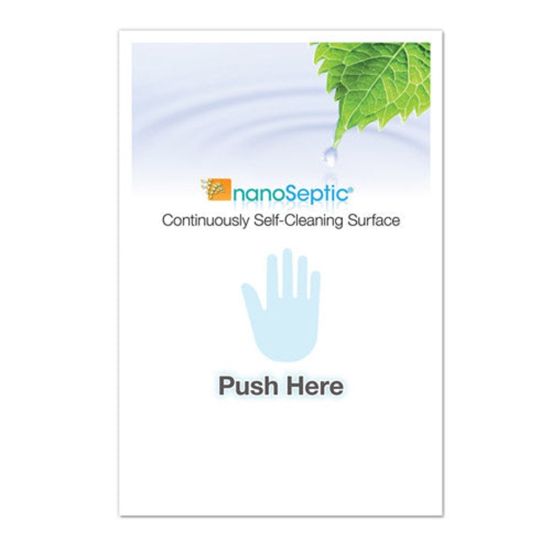 NanoSeptic Door Push Pad, 6" x 9" (25-pack)