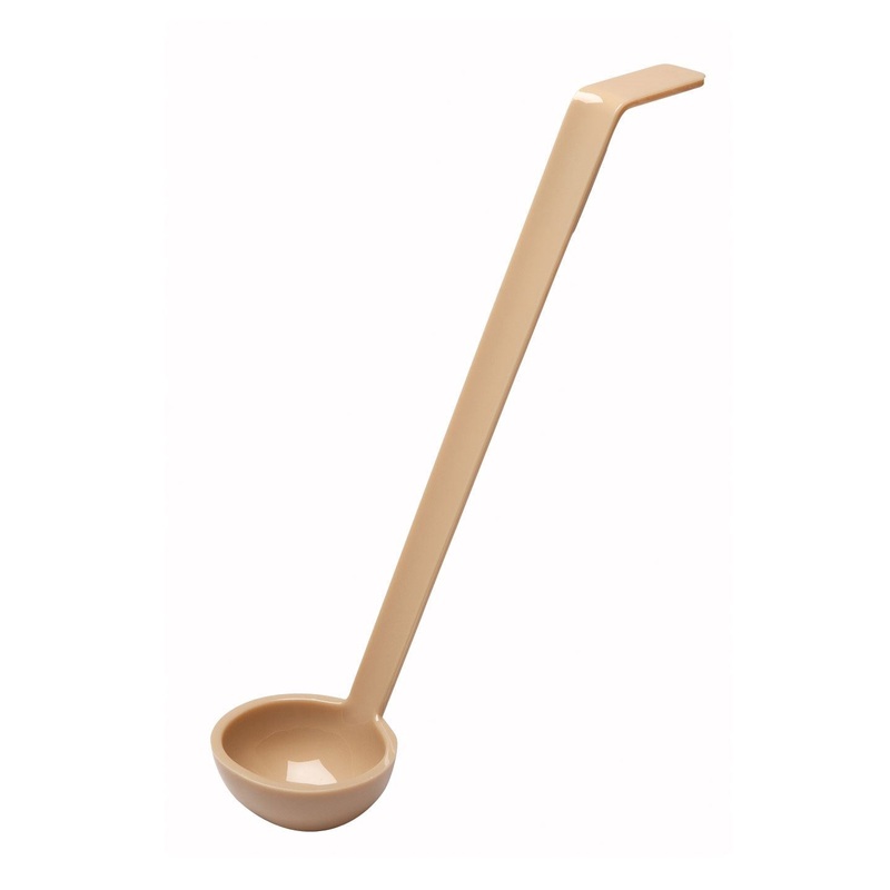 Cambro Camwear Ladle, 10.5", 1 oz, Beige