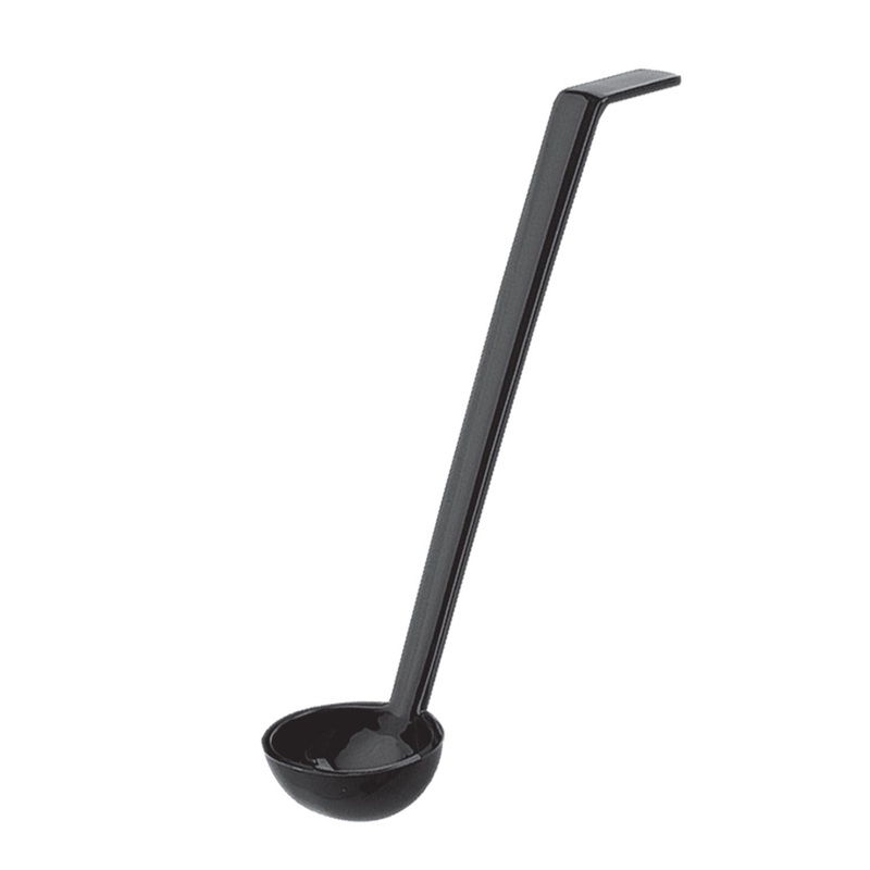 Cambro Camwear Ladle, 10.5", 1 oz, Black