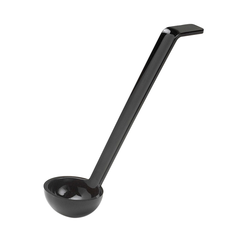 Cambro Camwear Ladle, 8.5", 0.75 oz, Black