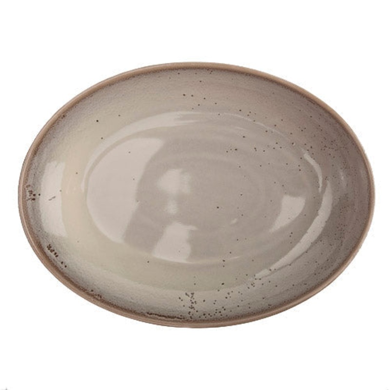 Oneida Terra Verde Oval Bowl, 50 oz, Natural (12-pack)