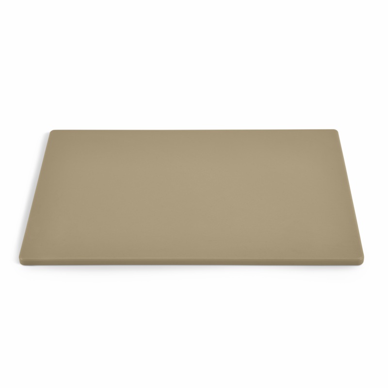 Vollrath Color-Coded Cutting Board, 24" x 18" x 0.5", Beige