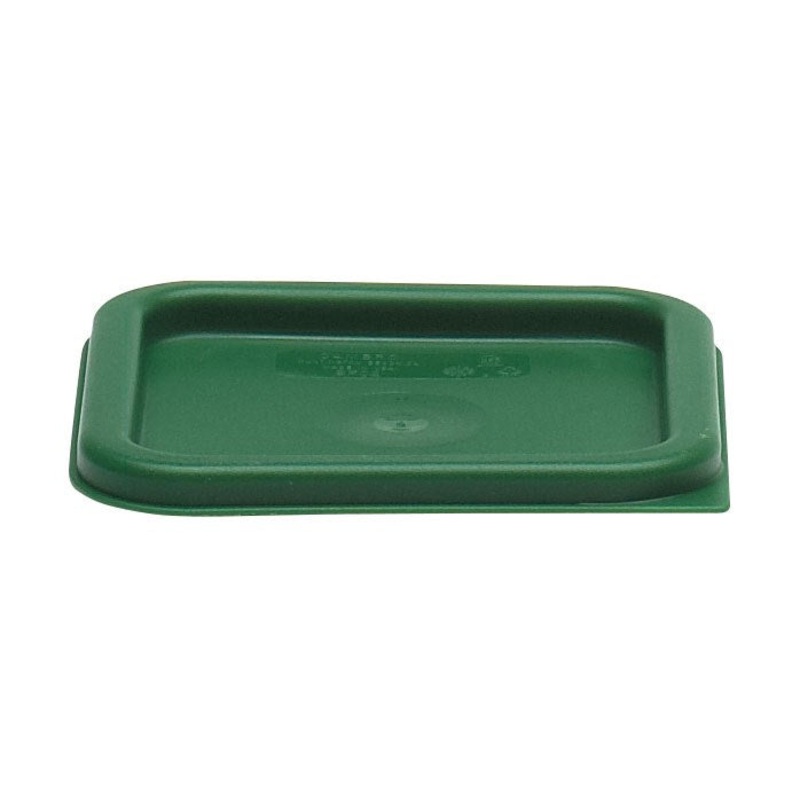 Cambro CamSquare Food Storage Container Lid, 2-4 qt, Green