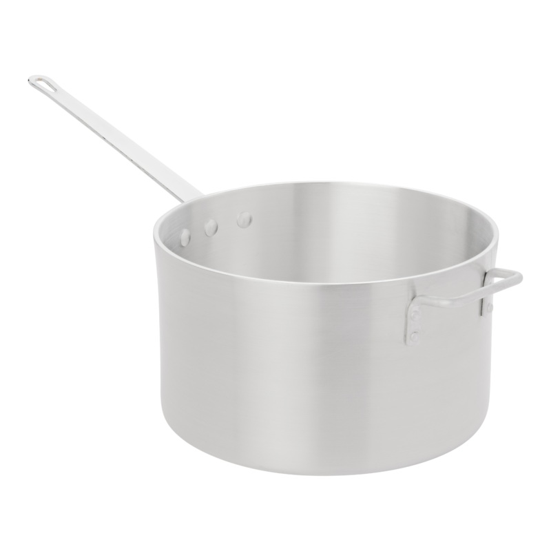Browne Thermalloy Heavy Weight Sauce Pan, Straight Sided, 11 qt, Aluminum