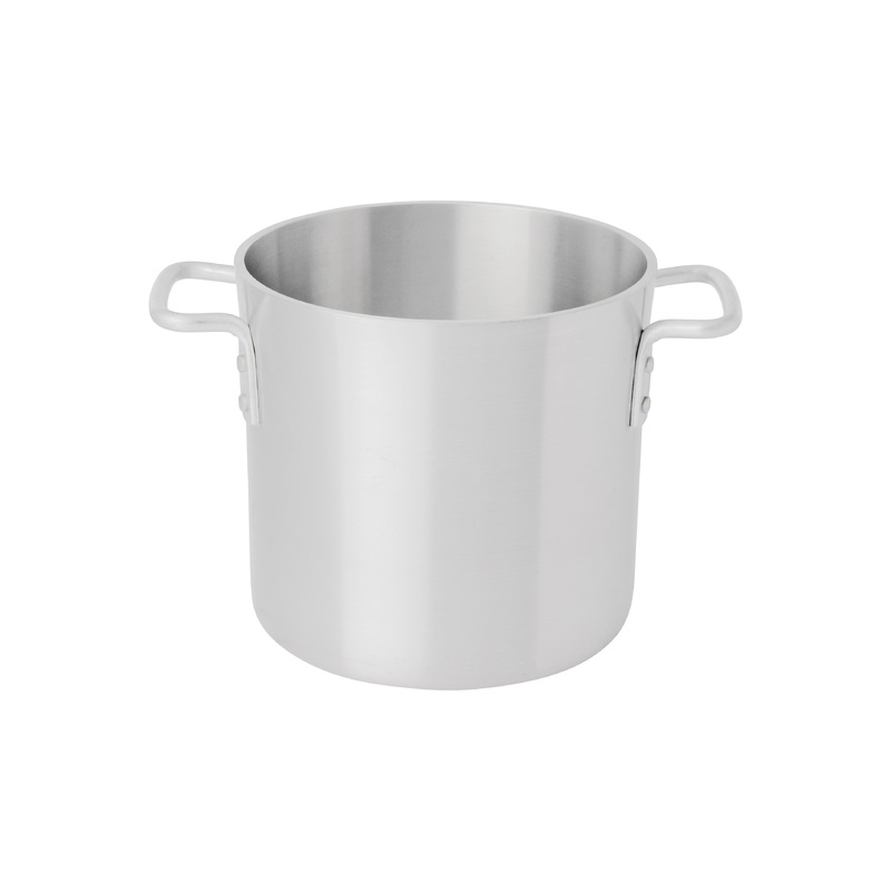 Browne Thermalloy Heavy Weight Stock Pot, 12 qt, Aluminum