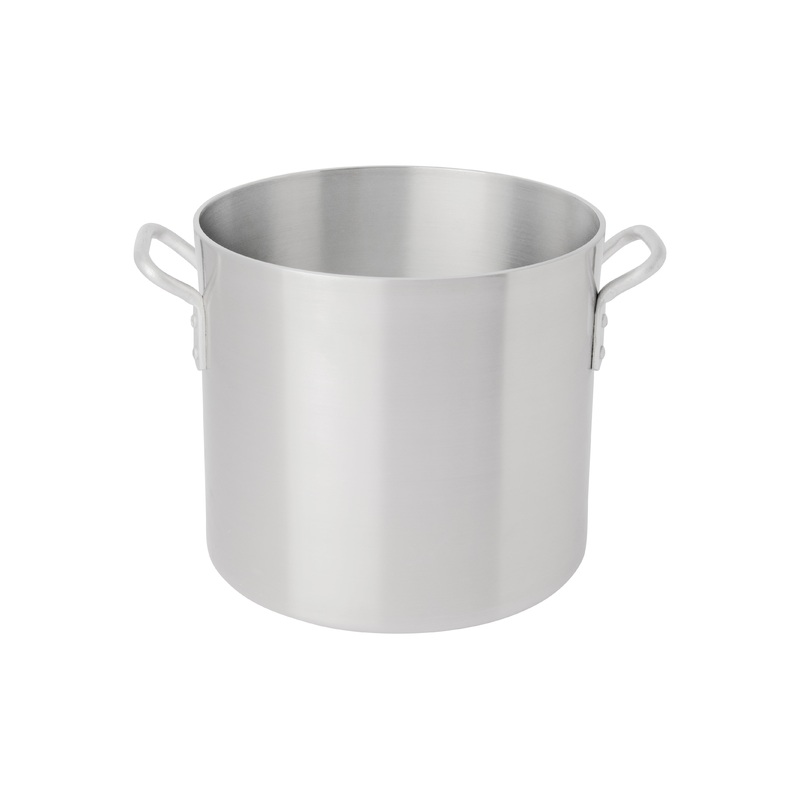 Browne Thermalloy Heavy Weight Stock Pot, 20 qt, Aluminum