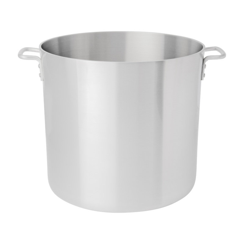 Browne Thermalloy Heavy Weight Stock Pot, 60 qt, Aluminum