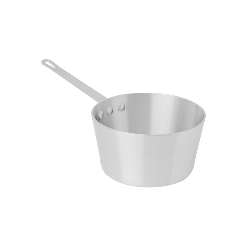 Browne Thermalloy Sauce Pan, Tapered, 2.5 qt, Aluminum