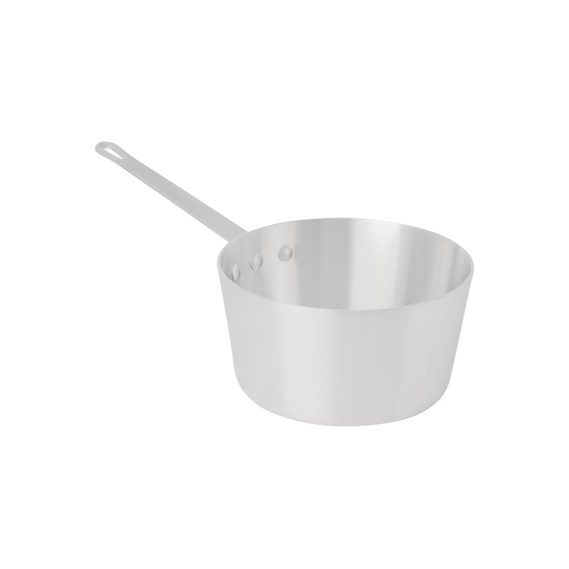 Browne Thermalloy Sauce Pan, Tapered, 3.75 qt, Aluminum