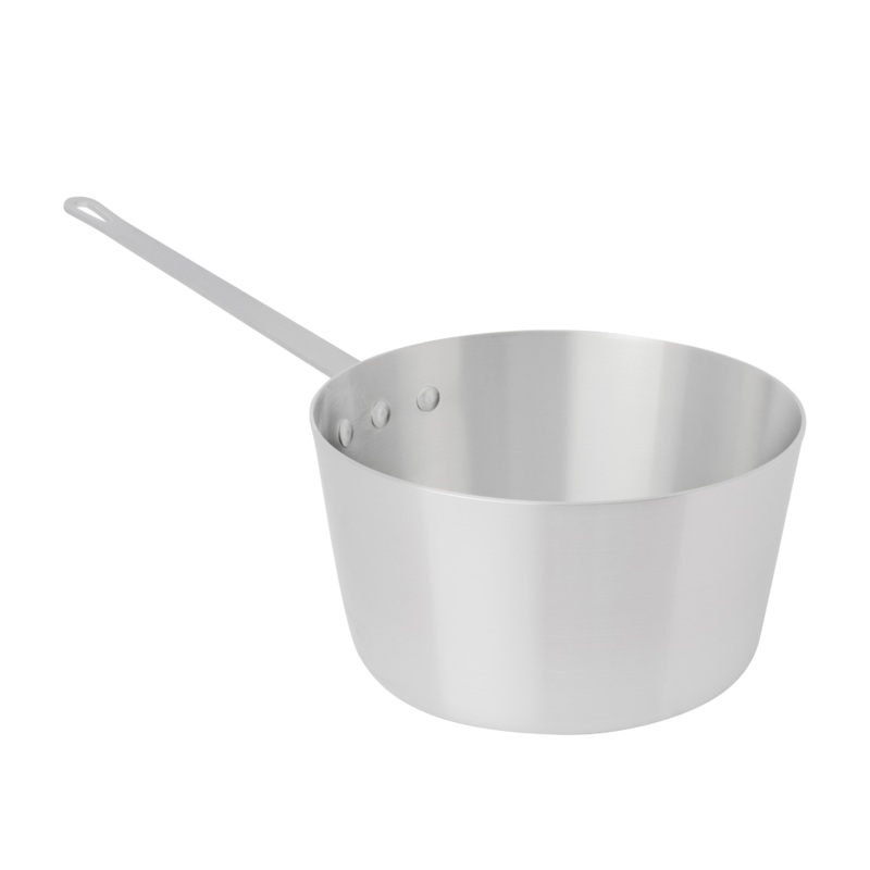 Browne Thermalloy Sauce Pan, Tapered, 7 qt, Aluminum