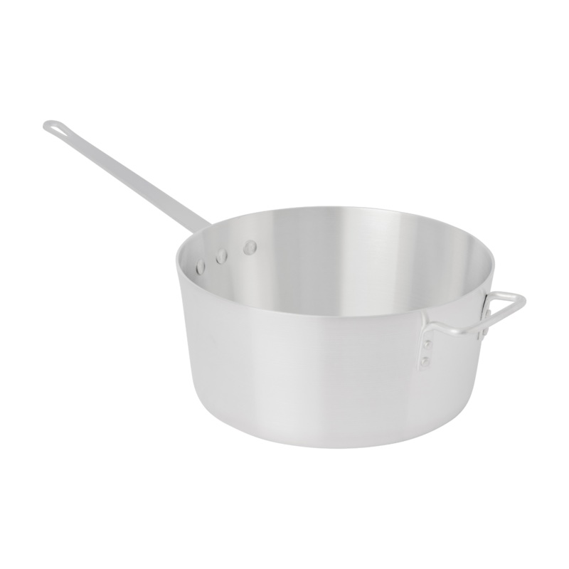 Browne Thermalloy Sauce Pan, Tapered, 8.5 qt, Aluminum