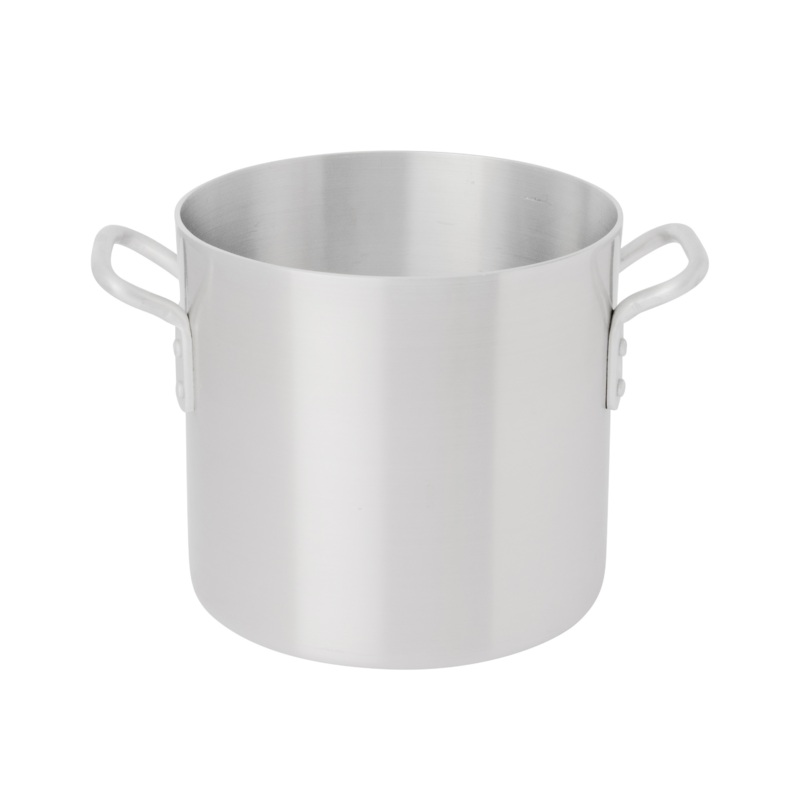 Browne Thermalloy Stock Pot, 12 qt, Aluminum