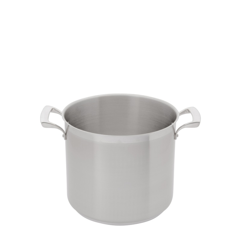 Browne Thermalloy Stock Pot, 12 qt, Stainless Steel