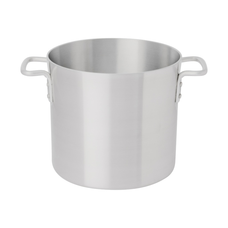 Browne Thermalloy Stock Pot, 16 qt, Aluminum