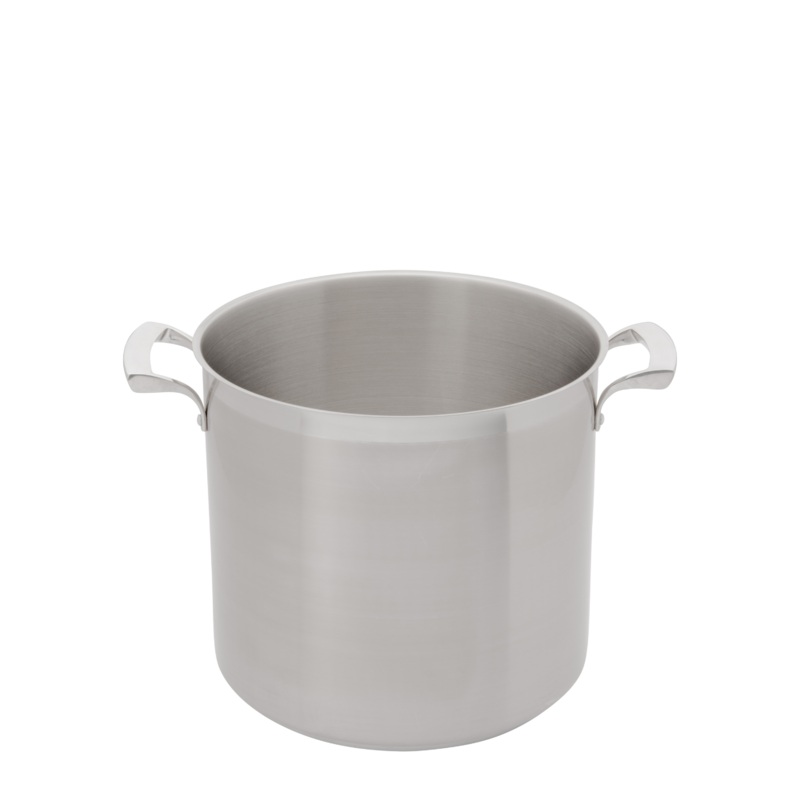 Browne Thermalloy Stock Pot, 16 qt, Stainless Steel