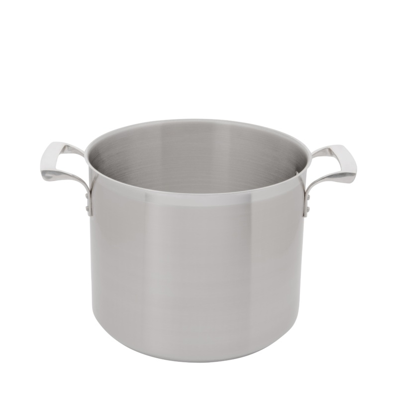 Browne Thermalloy Stock Pot, 20 qt, Stainless Steel