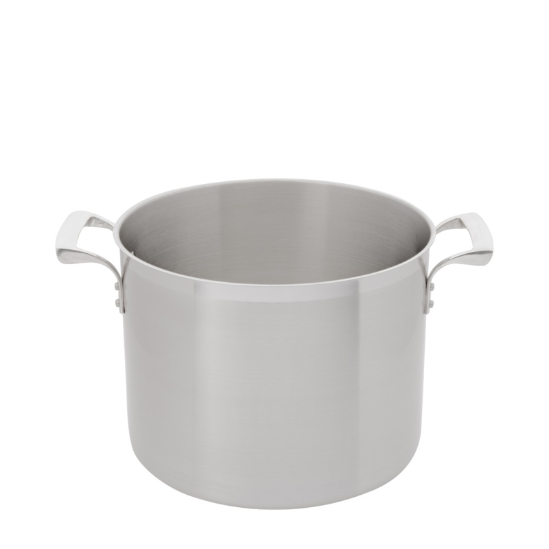 Browne Thermalloy Stock Pot, 24 qt, Stainless Steel