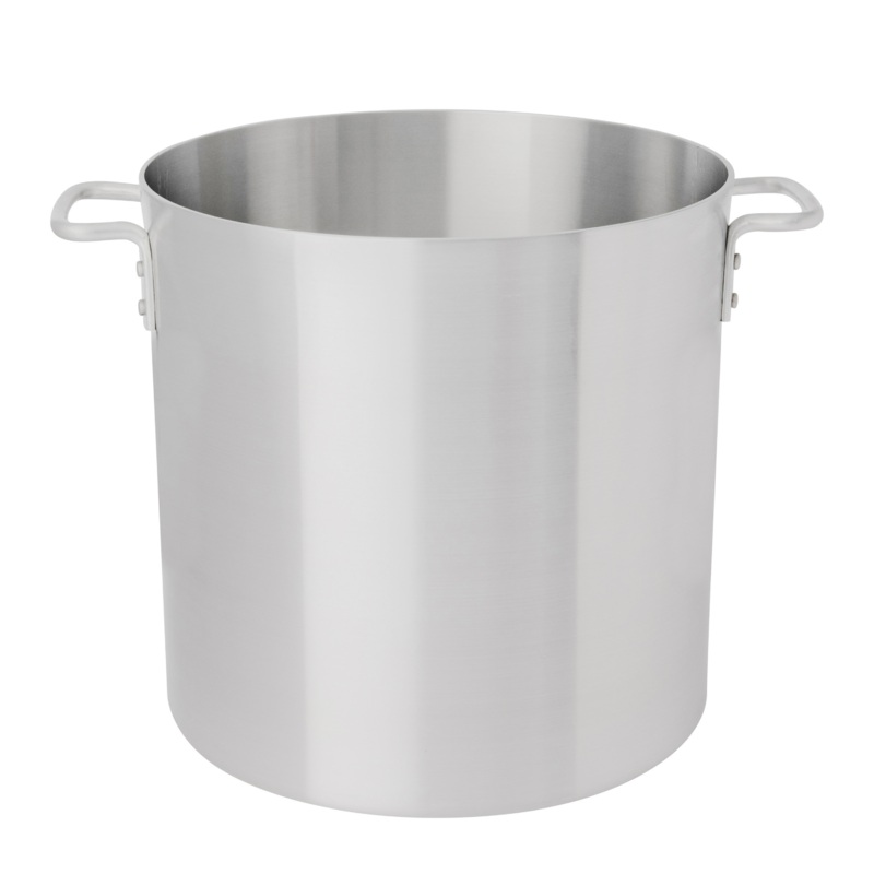 Browne Thermalloy Stock Pot, 32 qt, Aluminum