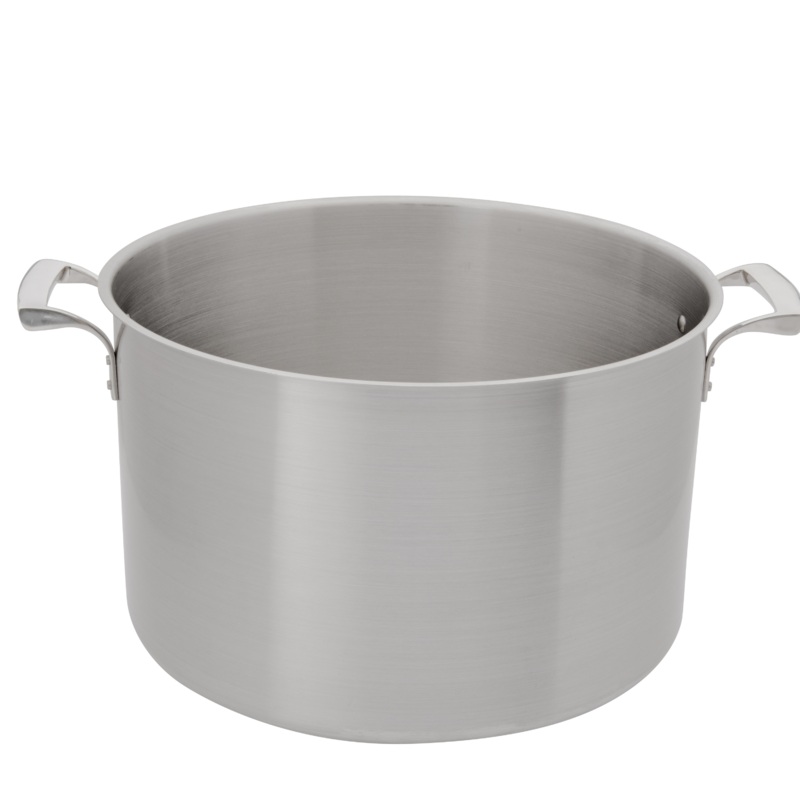 Browne Thermalloy Stock Pot, 60 qt, Stainless Steel