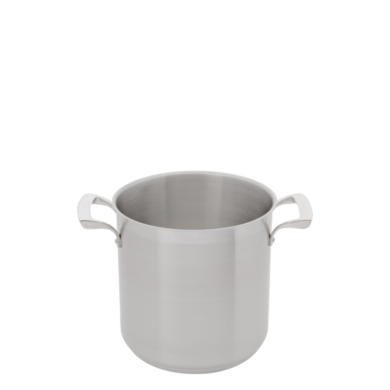 Browne Thermalloy Stock Pot, 8.3 qt, Stainless Steel
