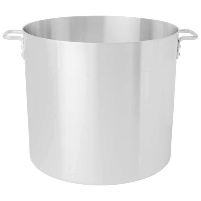 Browne Thermalloy Stock Pot, 80 qt, Aluminum