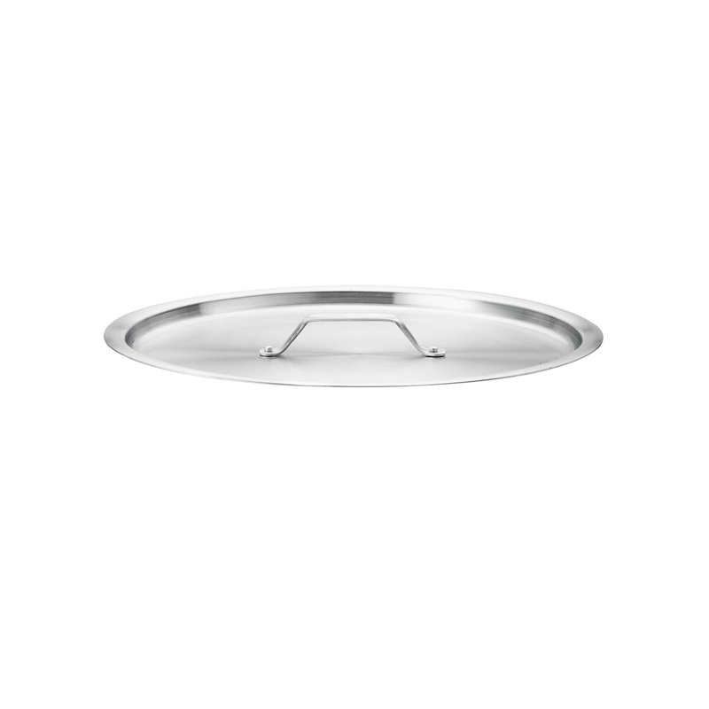 Browne Thermalloy Straight Sided Sauce Pan Cover, 2.5 qt, Aluminum
